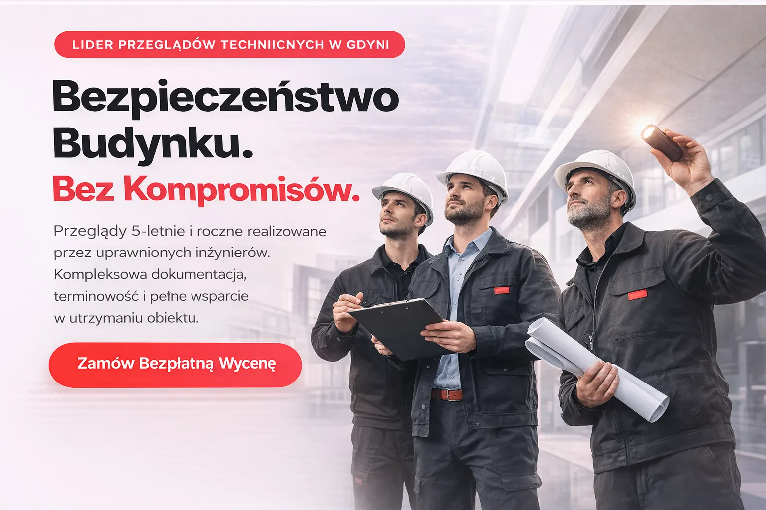 Zarządca nieruchomości w Trójmieście odbierający protokół 5-letni